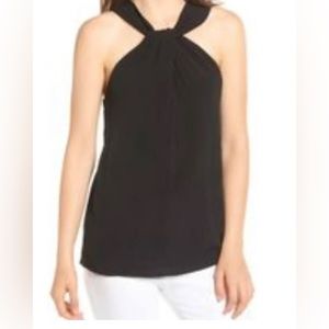 CHELSEA 28 Twist Front Sleeveless Top